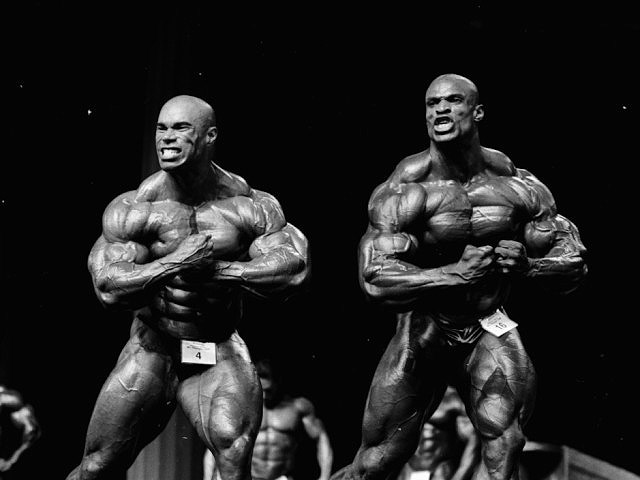 Kevin Levrone and Ronnie Coleman