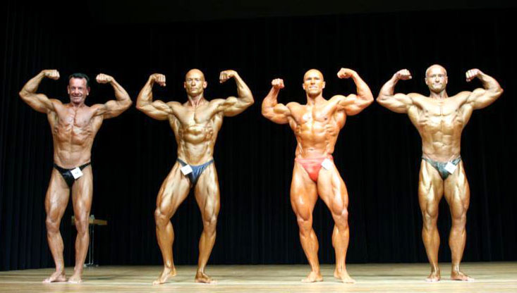Front Double Biceps Bodybuilding Contest